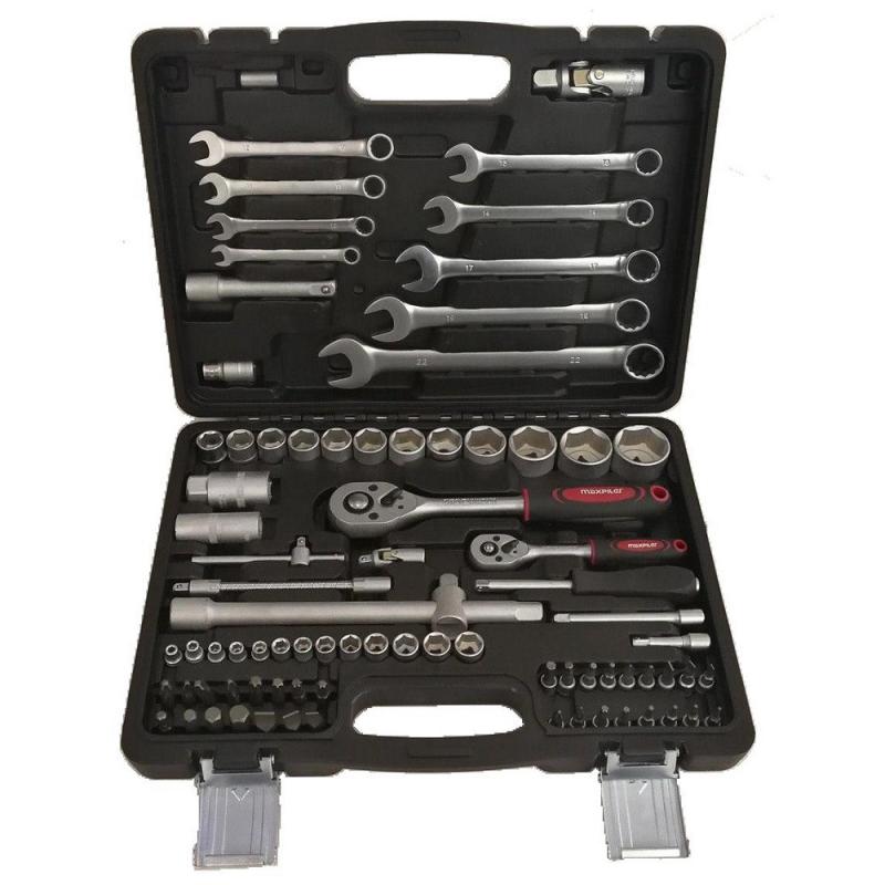 купить Набор инструментов MaxPiler MXT-82-SET 82 предм. 1/2",1/4" с доставкой