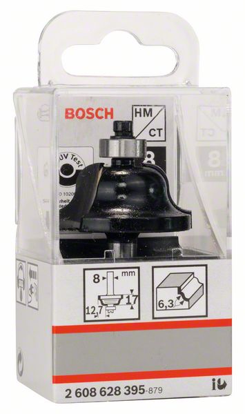 купить Фреза Bosch профильная B с2лезв. 8/12,7/6,3/17,4                                                     с доставкой