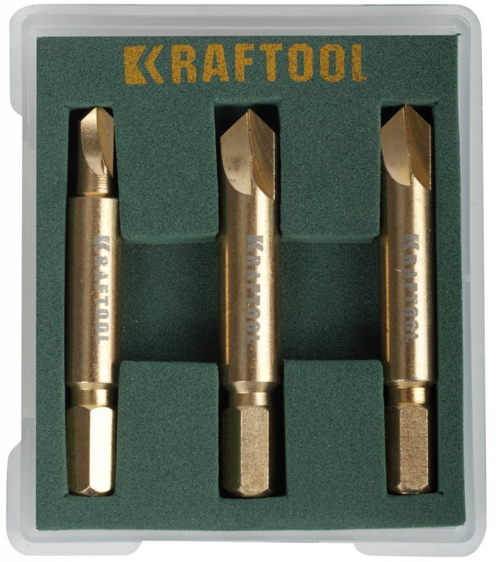 купить Экстракторы для крепежа Kraftool  3предмета                                                          с доставкой