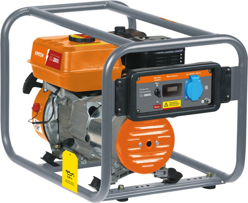 купить Генератор бензиновый Кратон GG-2800L с доставкой
