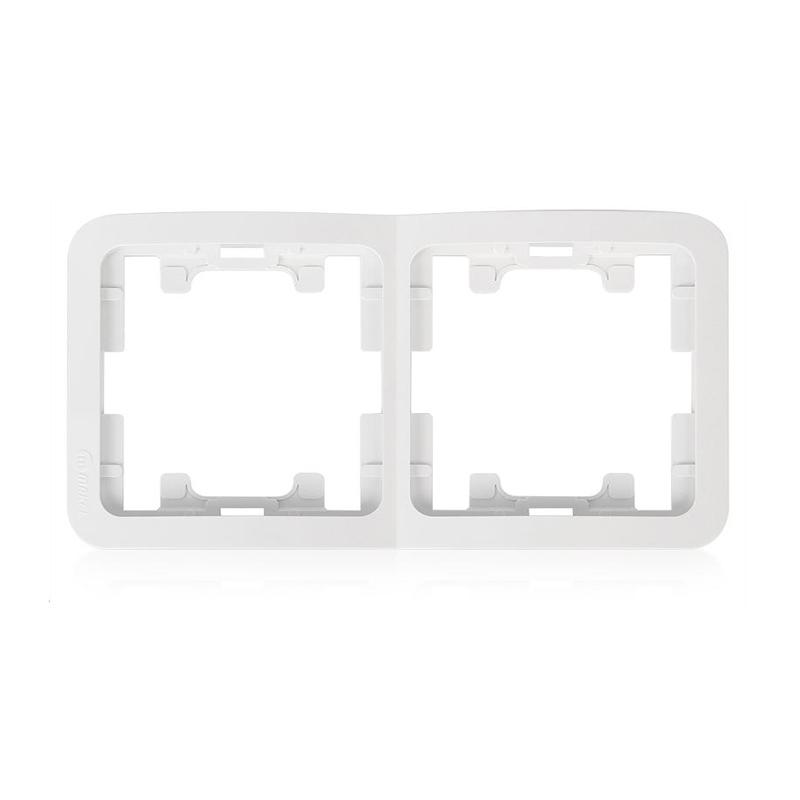 купить Рамка Makel Mimoza серебро 2хмест.                                                                   с доставкой