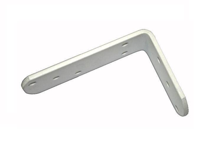 купить Уголок крепежный  120*180*40*5,0мм белый                                                             с доставкой