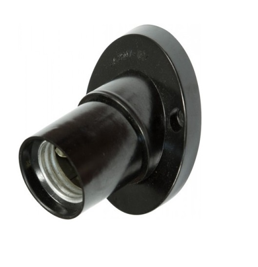 купить Патрон карболитовый настенный Е27 с доставкой