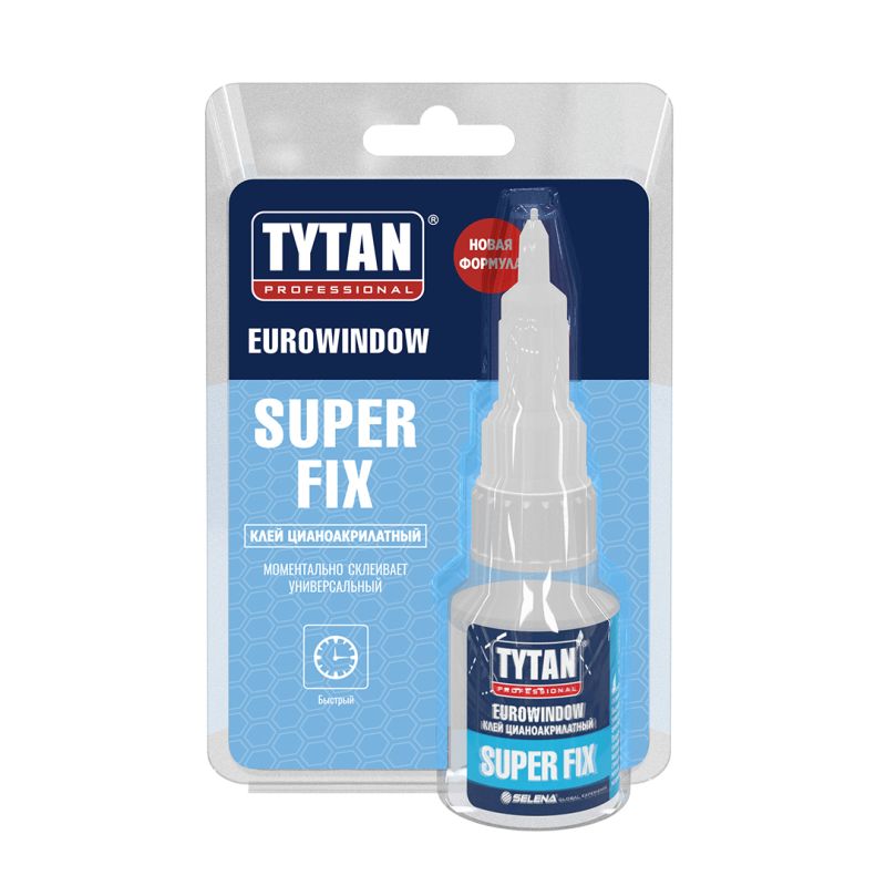 купить Клей TYTAN  цианоакрилатный 20г универсальный супер клей проф. Турция с доставкой