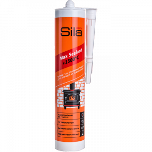 купить Герметик для печей Sila PRO Max Sealant +1500С, 280мл, черный с доставкой
