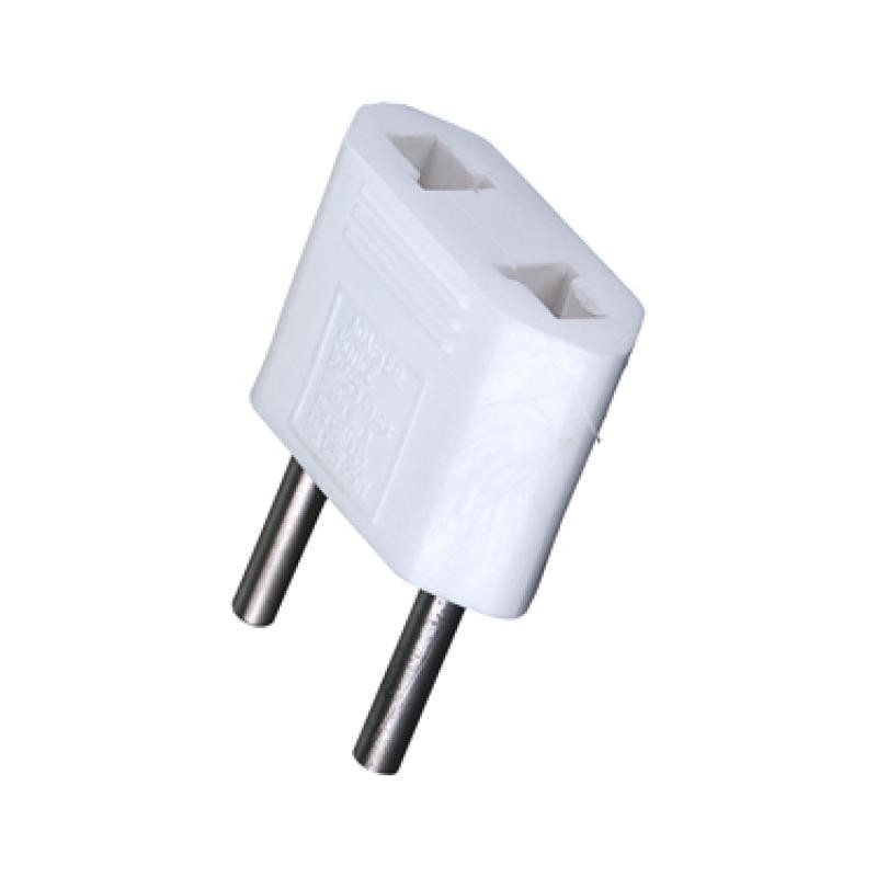 купить Переходник-евро плоский белый 6А с доставкой