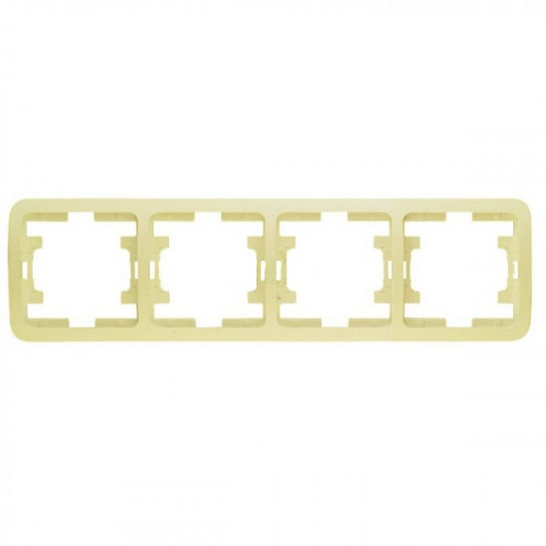 купить Рамка Makel Mimoza крем 4хмест.                                                                      с доставкой