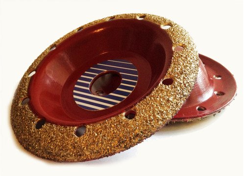 купить Диск обдирно-шлифовальный АльфаДиск "Скругленный" №1 (зерно до 4мм) с доставкой