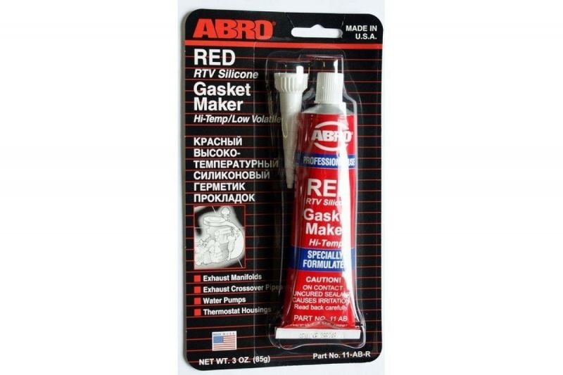 купить Герметик прокладок ABRO красный 85гр                                                                 с доставкой