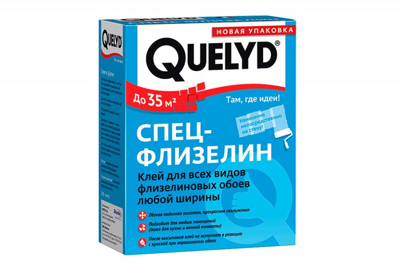 купить Клей обойный QUELYD спец-флизелин 300г с доставкой