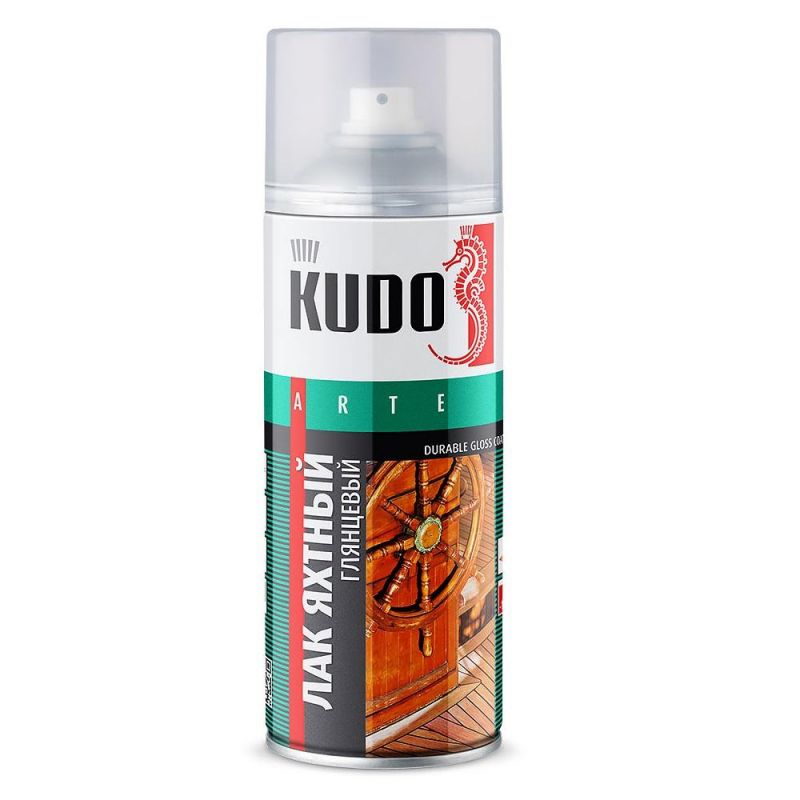 купить Лак аэроз. КУДО KU-9003 яхтный (0,52л)                                                               с доставкой