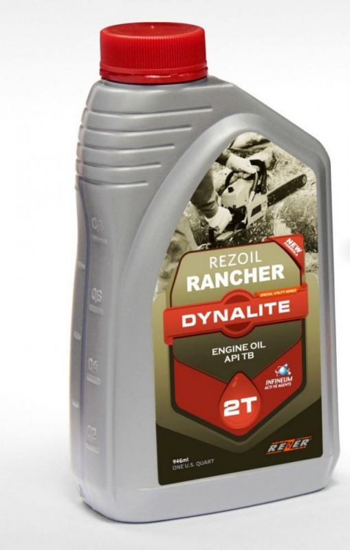 купить Масло для двухтактных двигателей REZOIL Rancher DYNALITE 0,946л, минеральное  с доставкой