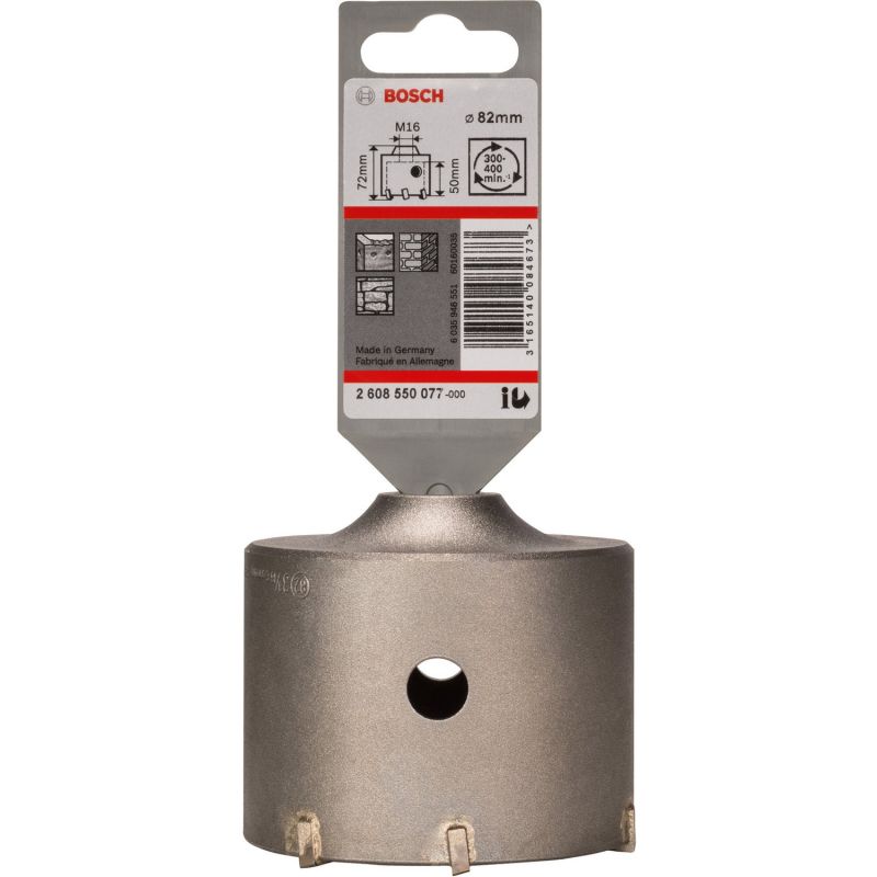 купить Коронка полая по бетону  Bosch 80/82мм                                                               с доставкой