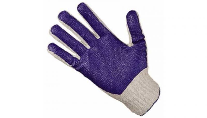 купить Перчатки ПЕР111 х/б обливные Каток                                                                   с доставкой