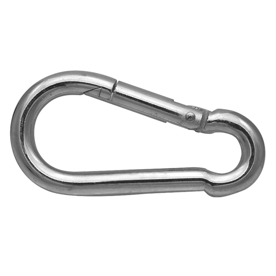 купить Карабин пожарный оцинк. 11мм DIN 5299C                                                               с доставкой