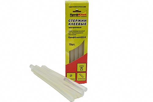 купить Стержни клеевые  ПрофКлей  Д 7 L-200мм,  85г.(10шт.) с доставкой