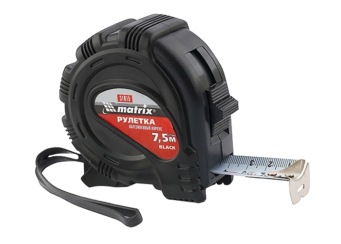 купить Рулетка MATRIX Master"Black"3м*16мм                                                                  с доставкой