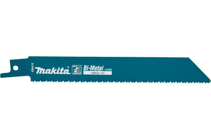 купить Полотно для сабельной пилы Makita D-51627 150х0,9х14TPI Basic по металлу с доставкой