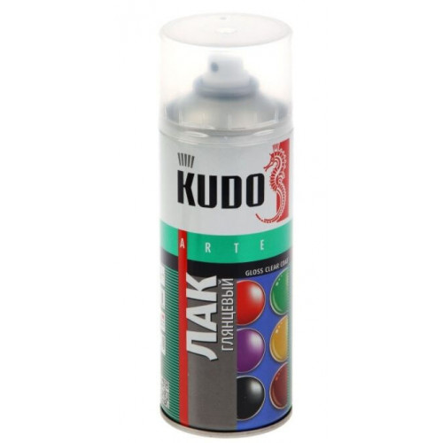 купить Лак аэроз. КУДО KU-9002 акриловый универсальный (0,52л)                                              с доставкой