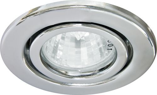 купить Светильник точечный MR16 Feron DL11поворотный (серебро,штамп.)                                       с доставкой
