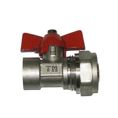 купить Кран шаровый ТМ 1/2"х20 м/ц для мет.пл.труб с доставкой