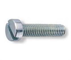 купить Винт прямой шлиц  6х12 DIN 84 цилиндрическая головка                                                 с доставкой