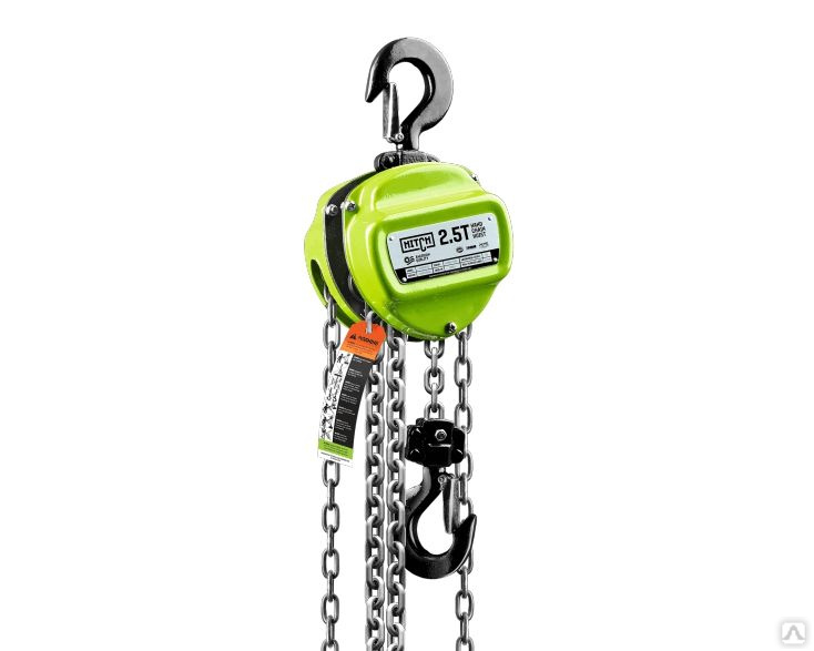 купить Таль цепная ручная HITCH CH100  1,0т высота подъема 3,0м с доставкой