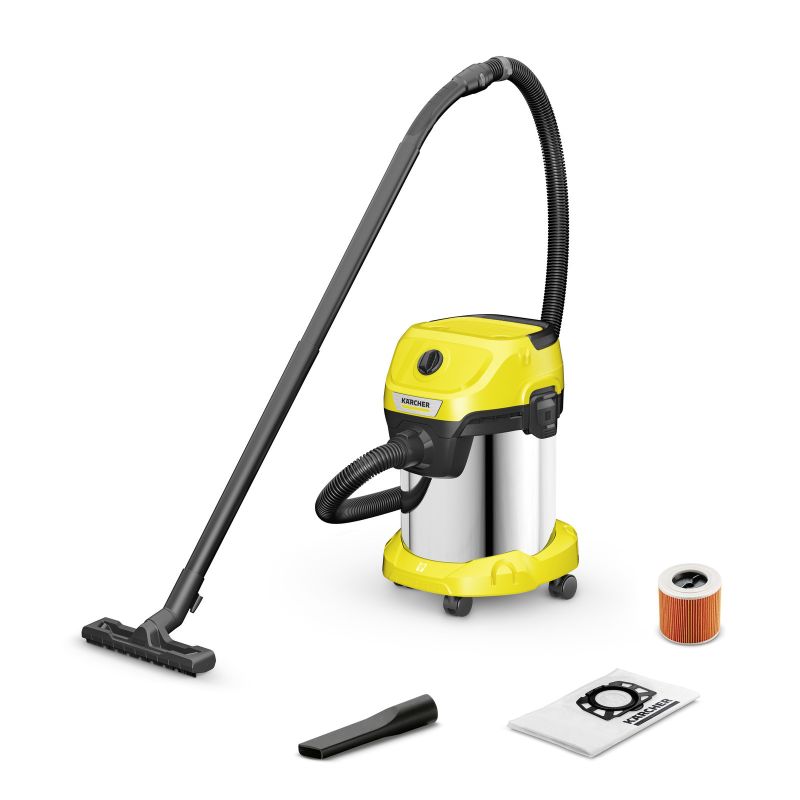 купить Пылесос KARCHER WD 3  S V-17/4/20  1000Вт, 17л с доставкой
