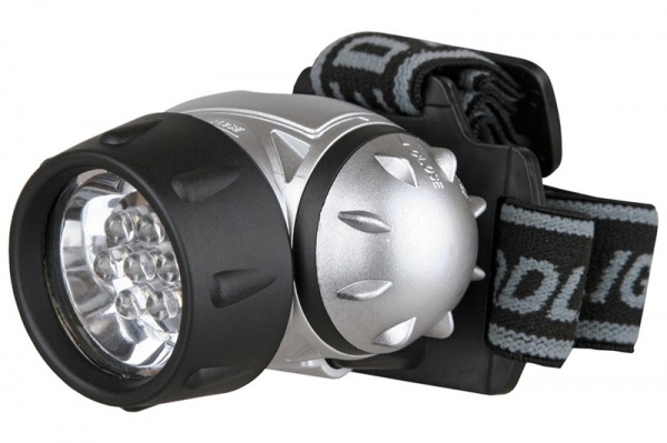 купить Фонарь  налобный Ultraflash 5351 (7LED, 3*R03)                                                       с доставкой