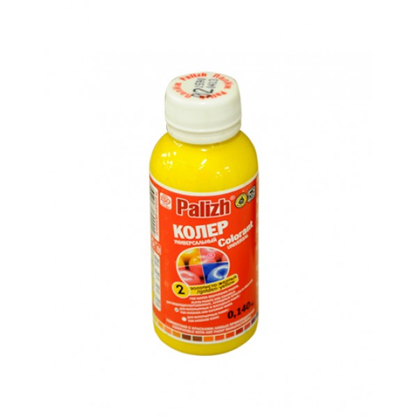 купить Колер паста универсальная № 2  0,1л зол.-желтый  ПалИж с доставкой