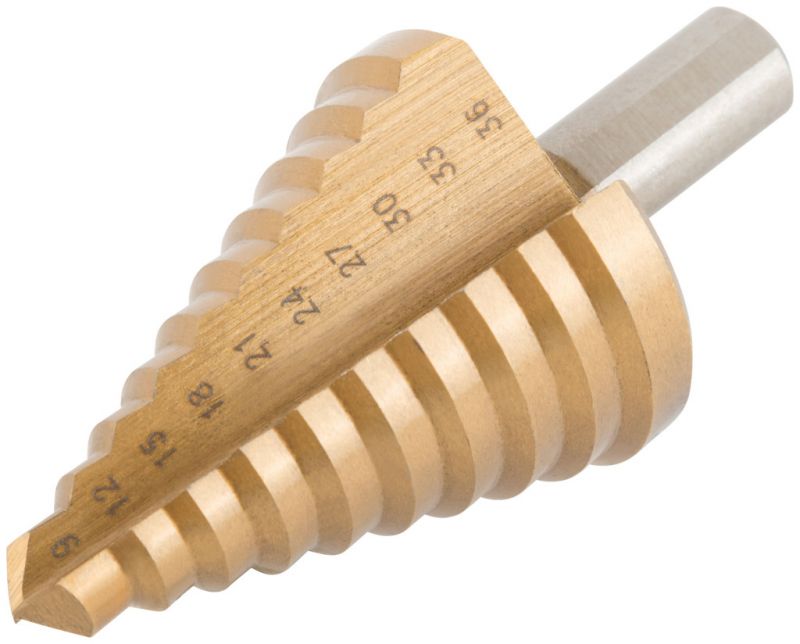 купить Сверло ступенчатое КУРС  9ступ. D=9-36мм с доставкой