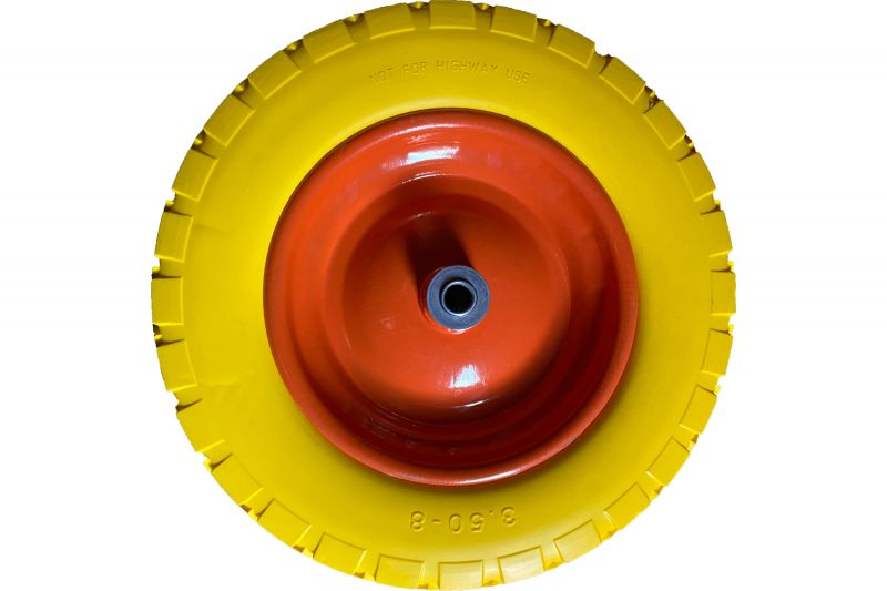 купить Колесо полиуретановое для тачки W13-350/8-16 с доставкой