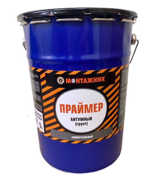 купить Праймер грунт битумный для фундамента 20л Монтажник с доставкой