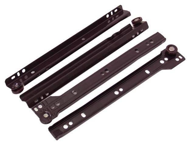 купить Направляющие роликовые RAL8017 350мм коричневый                                                      с доставкой