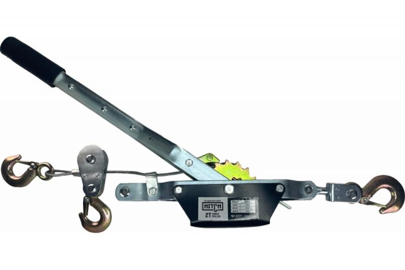 купить Лебедка рычажная гаражная HITCH CP 2002 2,0т, канат 2,8м, двойной храповый механизм с доставкой