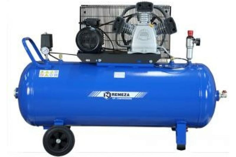 купить Компрессор пневматический REMEZA СБ4/С-200 LB40 380вт 580л/мин,10атм,ресивер200л. с доставкой