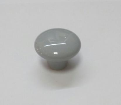 купить Ручка мебельная кнопка 102 керамика D32 GREY   с доставкой