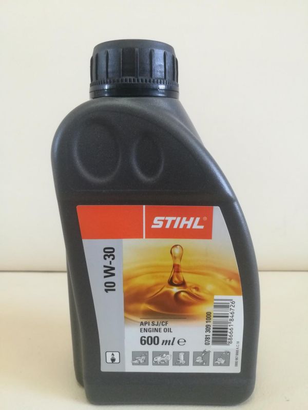 купить Масло для четырехтактных двигателей STIHL HD10W30 (0,6л) всесезонное до -30 с доставкой