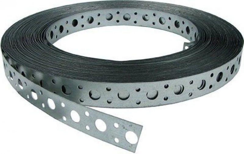 купить Перфолента оцинк.  прямая 18*0,5 (25м)                                                               с доставкой