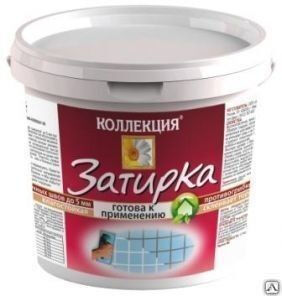 купить Затирка Коллекция 0,8кг ведро белая с доставкой