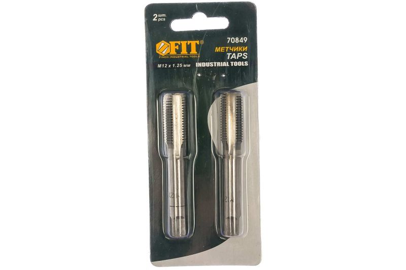 купить Метчик FIT 12х1,25мм (2шт) с доставкой