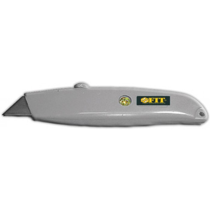 купить Нож для напольных покрытий FIT лезвие-трапеция,мет.корпус,в блистере с доставкой