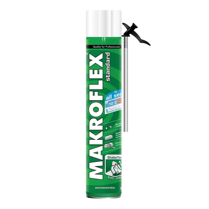 купить Пена Makroflex  750мл,бытовая, всесезонная                                                           с доставкой