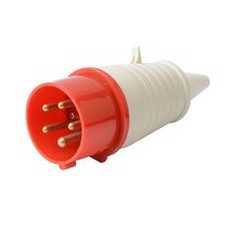 купить Вилка 015 3Р+РЕ+N 16А 380В Omnyx с доставкой