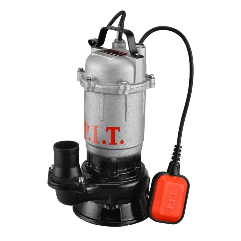 купить Насос фекальный P.I.T. PSW1100-W2 (1100Вт,с ножом, напор 20м, 250л/мин, чугун, попл.выкл) с доставкой