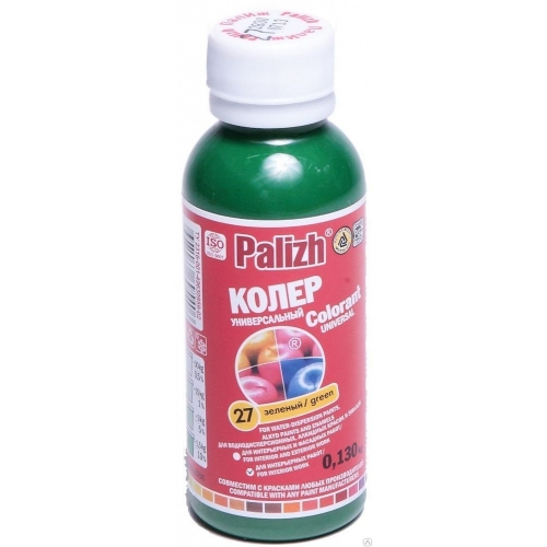 купить Колер паста универсальная №27  0,1л зеленый ПалИж с доставкой