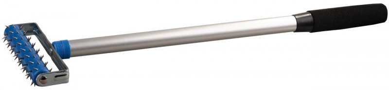 купить Валик игольчатый Stayer  32*150мм, металл.иглы, ручка 500мм                                          с доставкой