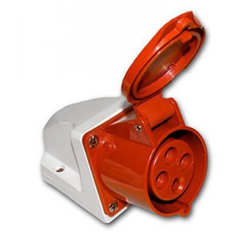 купить Розетка124 стационарная 3Р+РЕ 32А 380В с доставкой