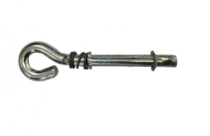 купить Анкер клин потолочный 6х40 с крюком                                                                  с доставкой