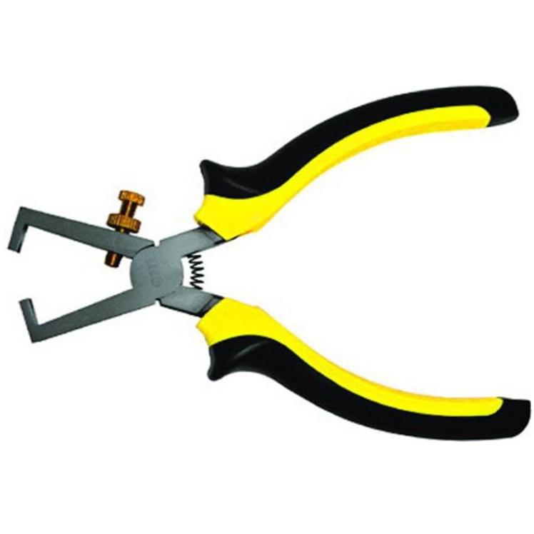 купить Клещи для снятия изоляции FIT "Стайл" 150мм ч/жел.ручки с доставкой